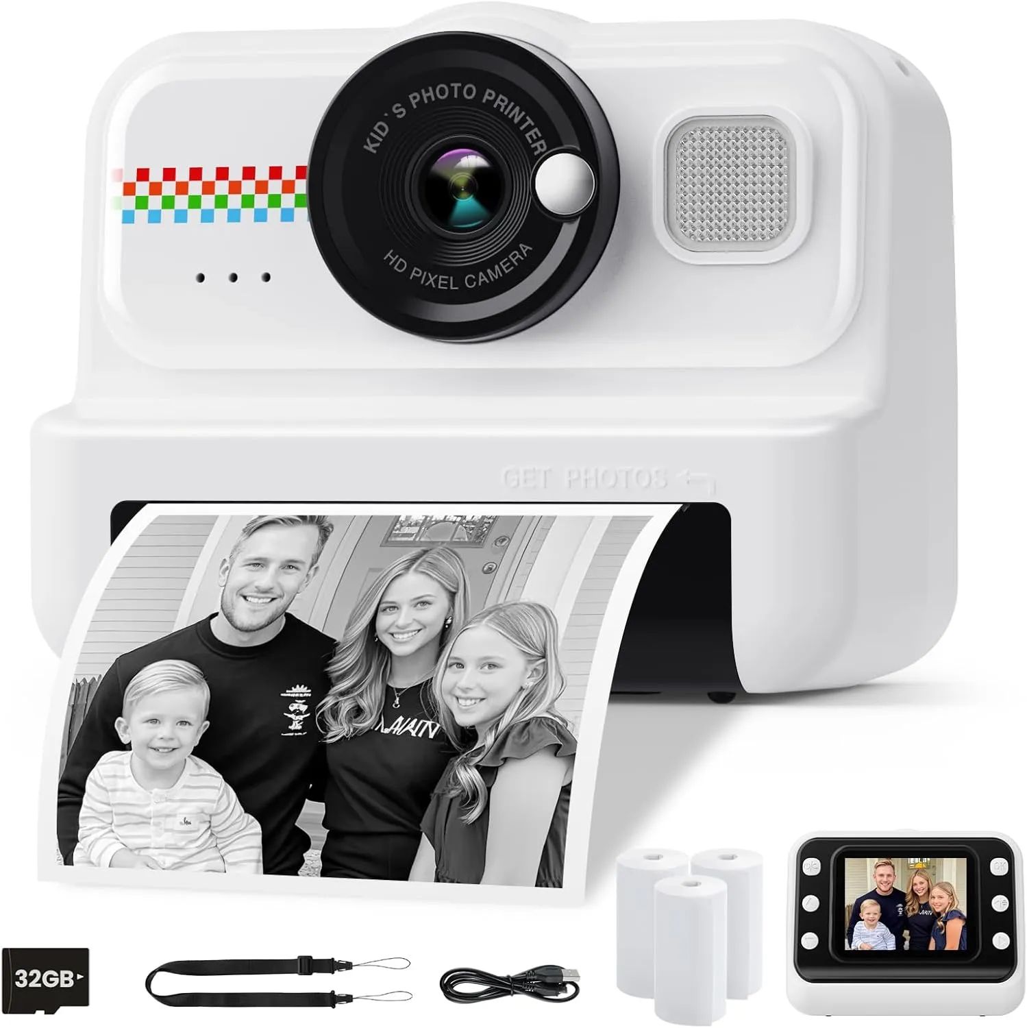 Cámara de fotos con impresión instantánea - Oferta en Amazon