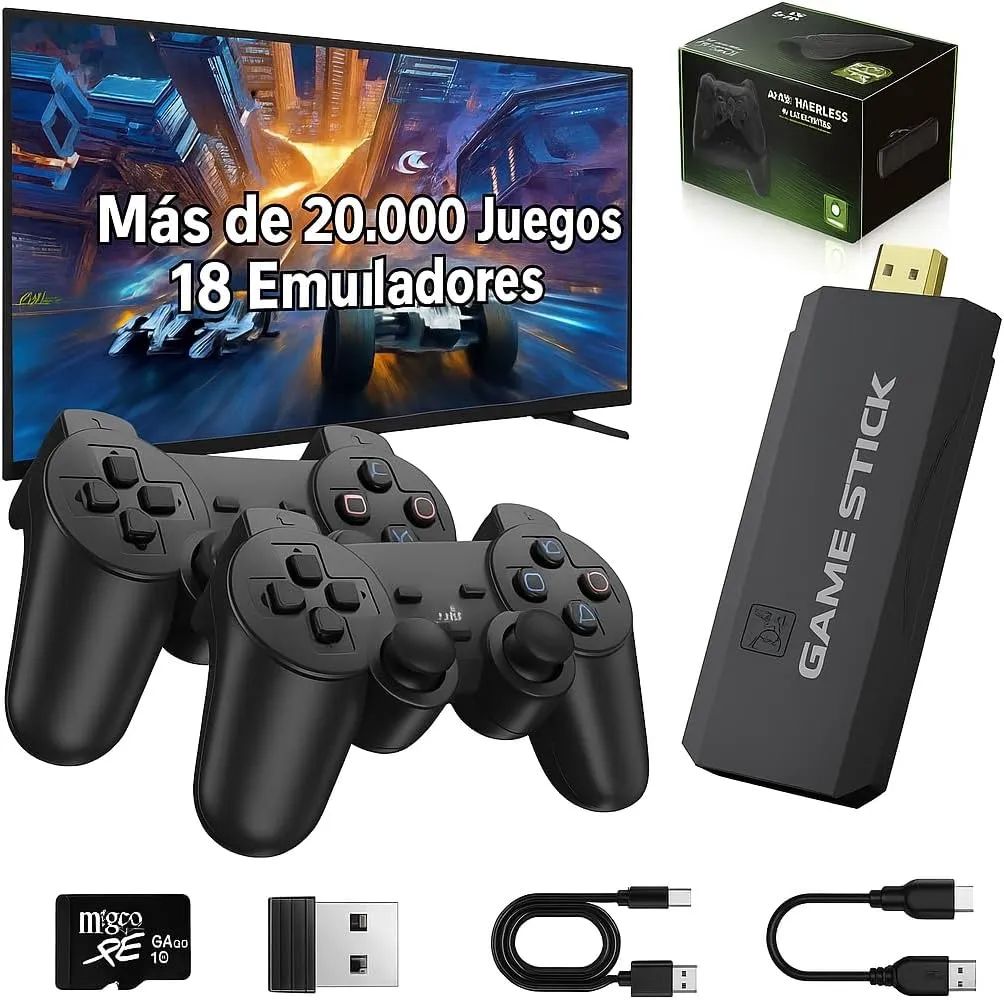 Consola retro con mas de 20.000 juegos - Oferta en Amazon