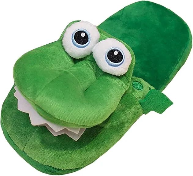 Pantuflas de cocodrilo - Oferta en Amazon