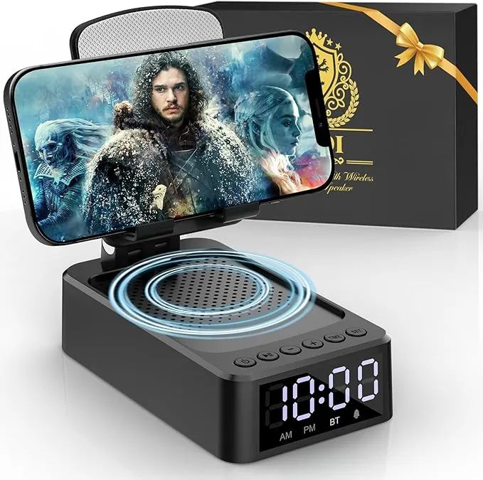 Altavoz bluetooth con soporte - Oferta en Amazon