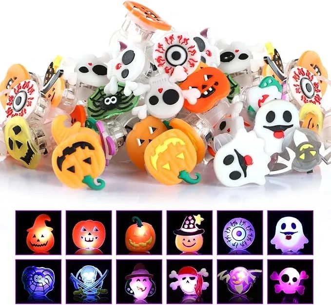 Anillos Halloween - Oferta en Amazon