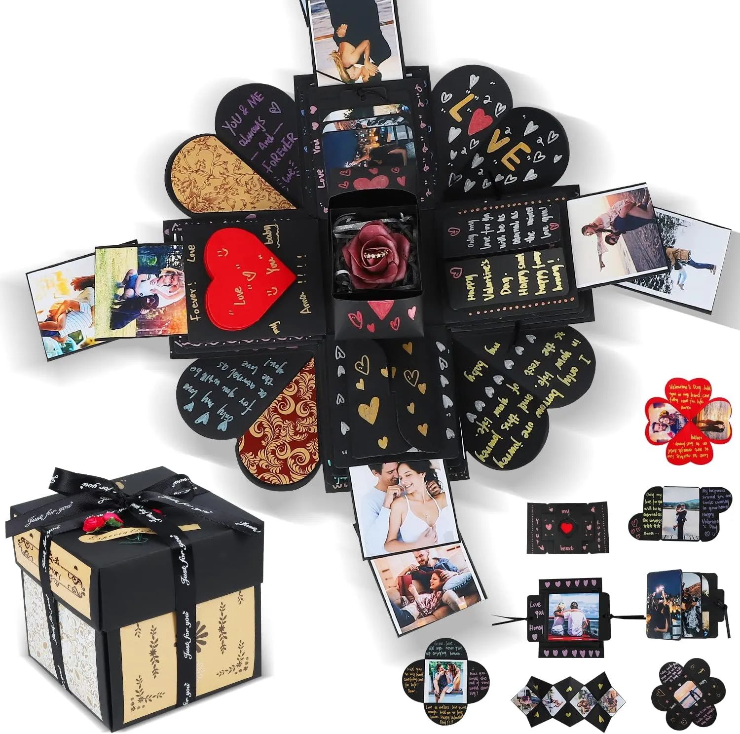Caja sorpresa con fotos - Oferta en Amazon