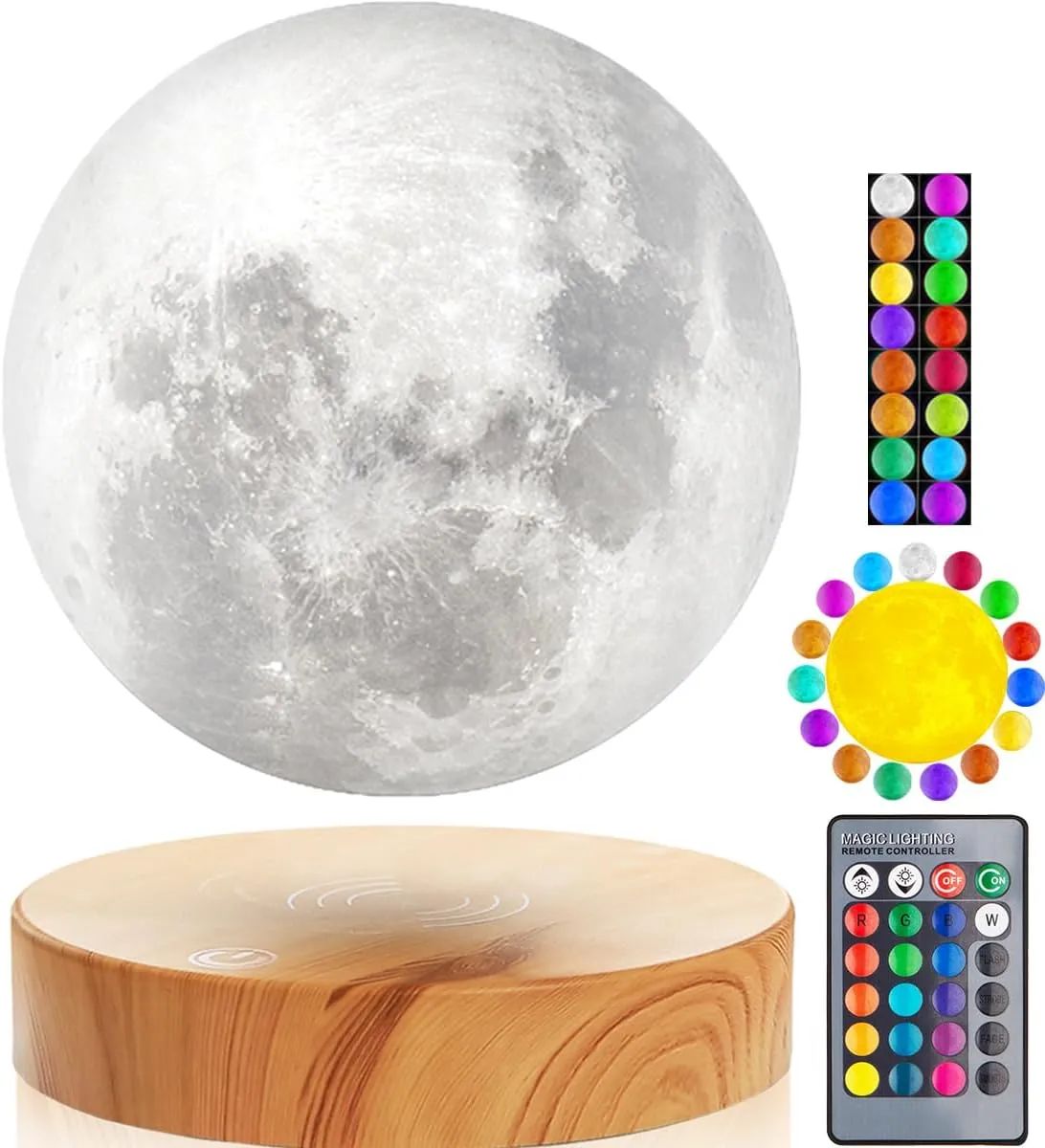Lámpara luna - Oferta en Amazon