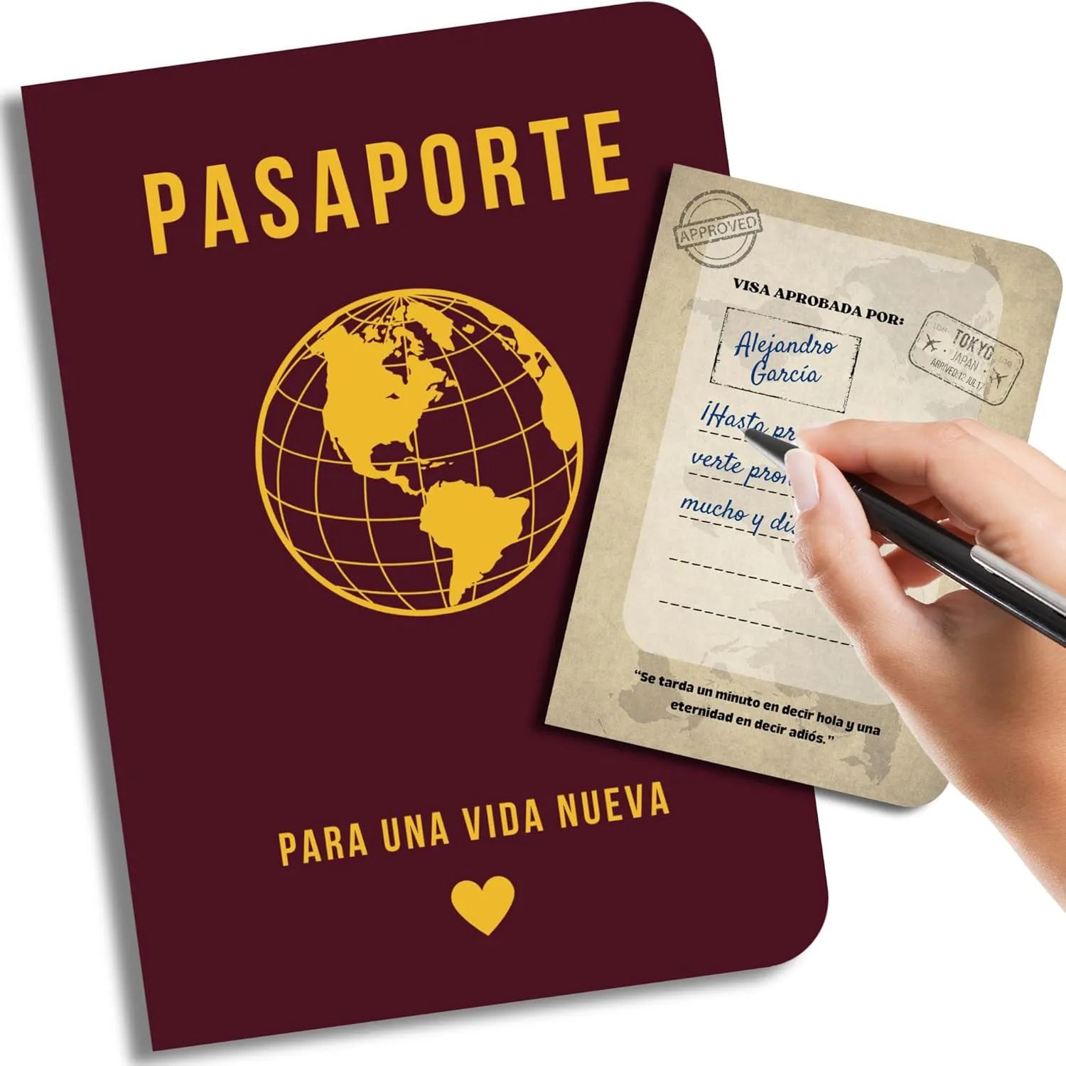 Pasaporte para despedidas - Oferta en Amazon